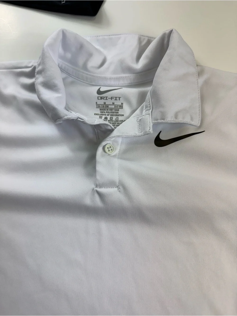 Nike Kids Polo Shirt BUNDLE - Black & White